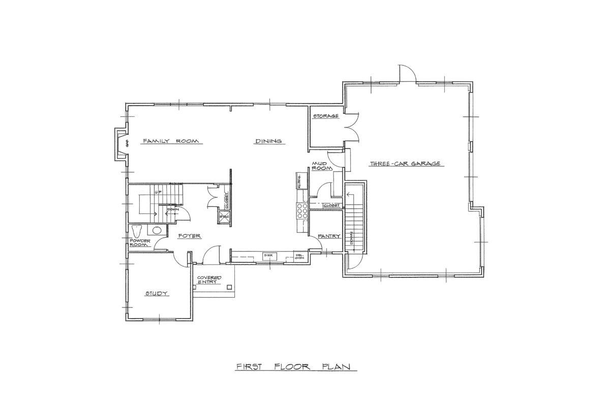 Bownstairs Floor Plan