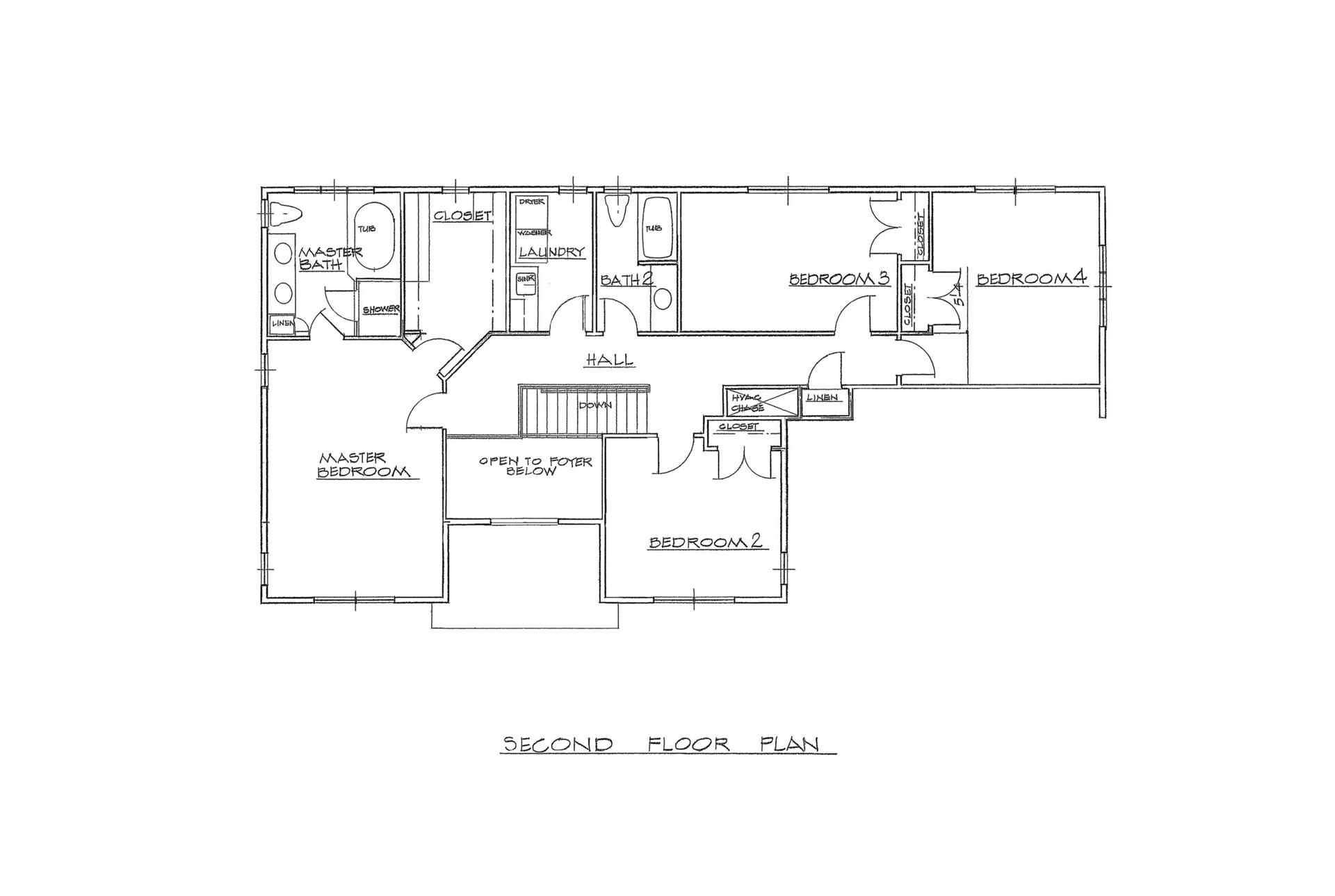 Upstairs Floor Plan