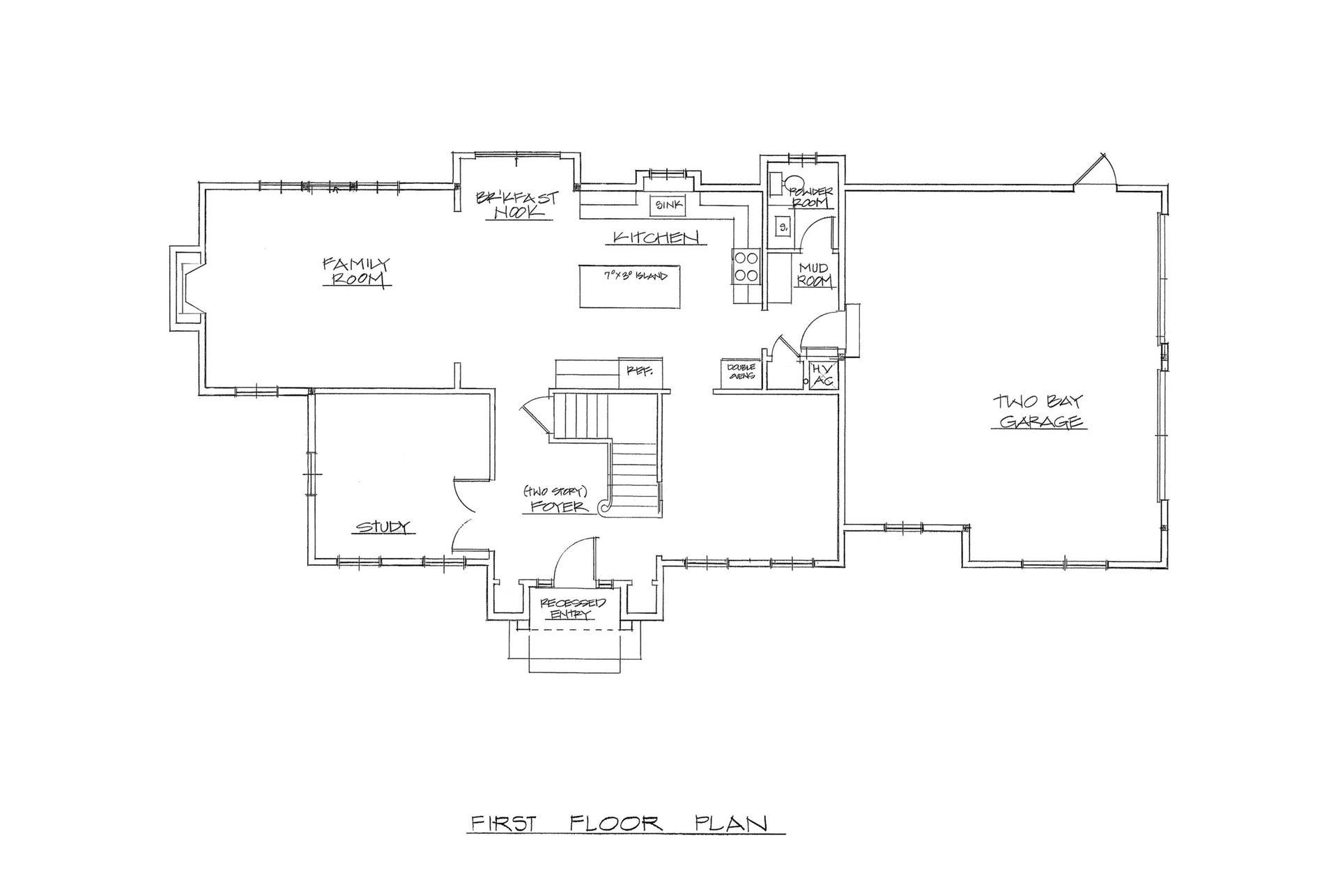 Bownstairs Floor Plan