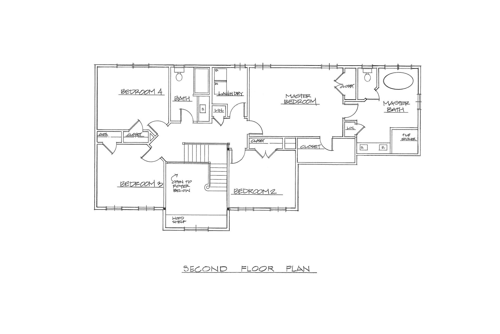 Upstairs Floor Plan