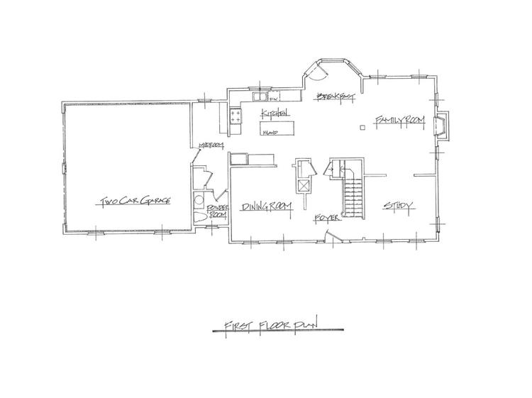 Bownstairs Floor Plan