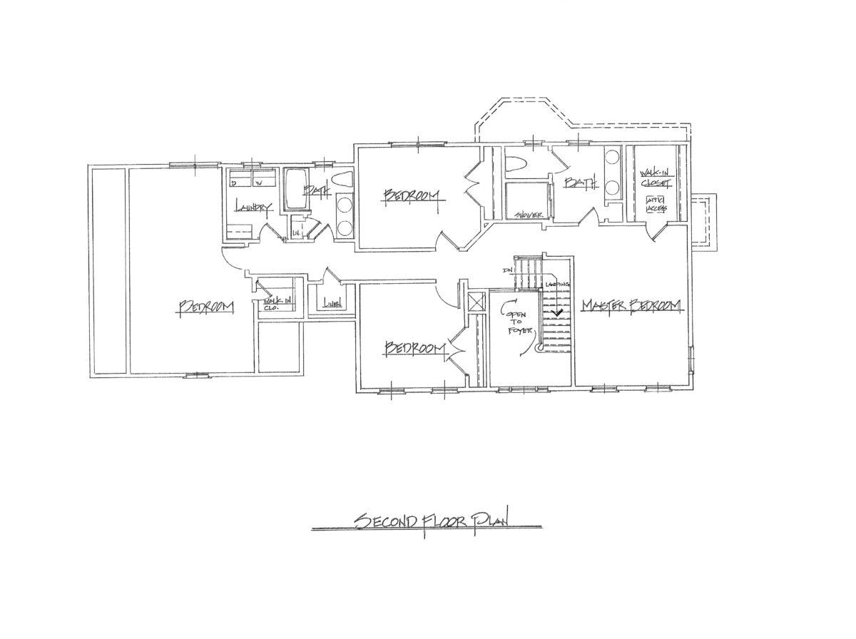 Upstairs Floor Plan